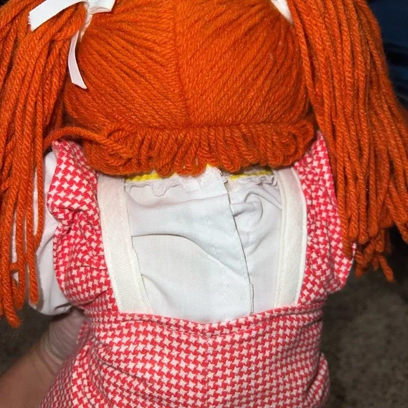 Rare vintage Jesmar Cabbage Patch Kids Doll W/original Overall/diaper - Picture 3 of 6